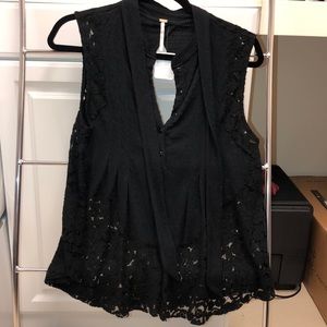 Free People Lace Top